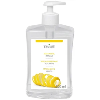 CosiMed Massageöl Zitrone, 1er Pack (1 x 500 ml)