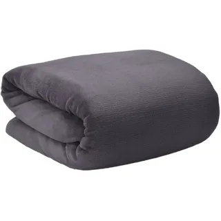 Beautissu Aurelia Decke Anthrazit,