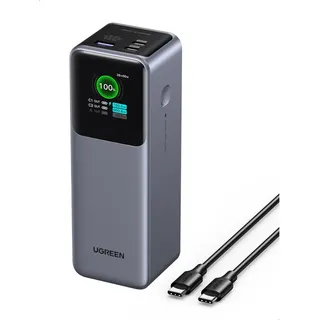 UGREEN 25000mAh 200w Fast Charging Powerbank - Grau