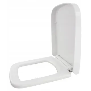 Granitan - WC-Sitz - Toilettensitz - 44 cm - Weiß - Bad Zubehör - TANA - Weiß