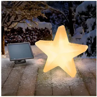 esotec Solarleuchte Leuchtstern 40 cm Dekoleuchte außen wetterfest 102122