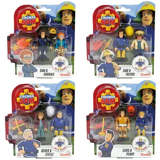 Simba Feuerwehrmann Sam Figuren Set 2 7,5 cm