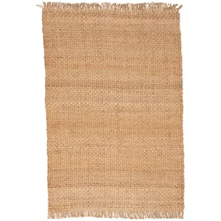 Pergamon Naturfaser Teppich Jute Salsa MIT Fransen , Textil , Rechteckig , 200x300 cm , Teppiche und Böden, Teppiche, Webteppiche