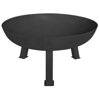 Perel Feuerschale Ø 75 cm Schwarz