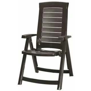 JARDIN Klappsessel Aruba 61 x 72 x 110 cm graphit