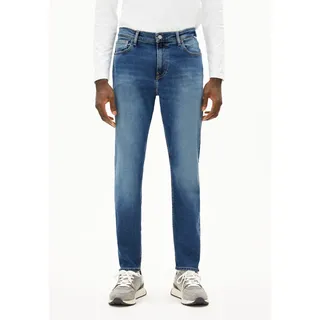 AARJO TARPA TAPERED JEANS | recycelter Baumwoll-Mix Comfort Stretch - blau (32-30)