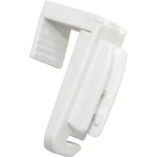 GARDINIA Plissee-Falzklemmträger Concept weiß