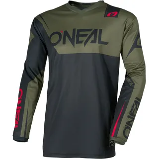O'Neal Trikot ELEMENT RACEWEAR schwarz/oliv M - Schwarz