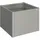 Hochbeet 102 x 102 x 77 cm Grau