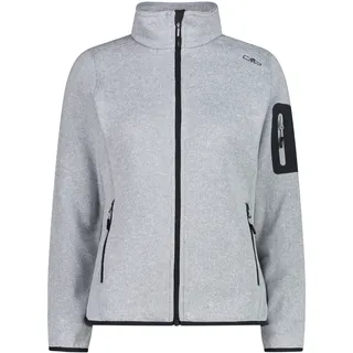 CMP Damen Strick Fleece Jacke (Größe L, grau)