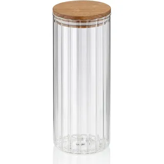 Kochtopf, 1,5 L, Borosilikatglas, Akazienholz, 27 cm - Kela | Dorothea