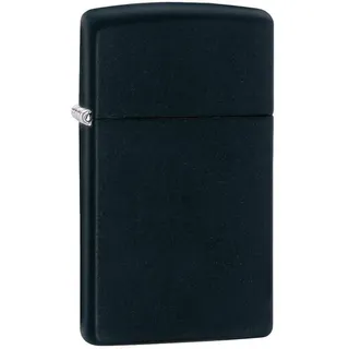 Zippo Slim® Black Matte Sturmfeuerzeug