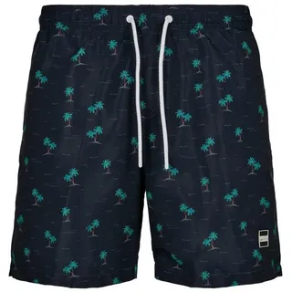 URBAN CLASSICS Pattern Swim Short in island aop