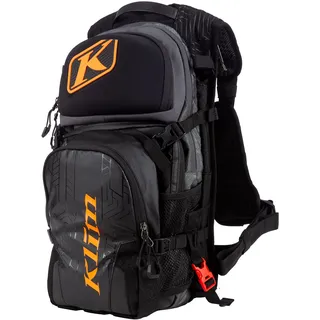 Klim Nac Pak Rucksack - Dunkelgrau/Schwarz/Orange / Einheitsgröße