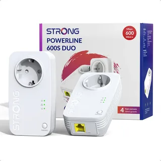 Strong AV600 Mbit/s Powerline Adapter Set 600 Mbps
