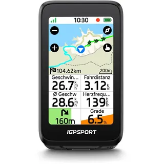 iGPSPORT Binavi-air Fahrradcomputer Durchsichtig Durchsichtig One Size