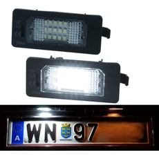 Do!LED 135X LED Kennzeichenbeleuchtung Xenon Weiss mit E-Prüfzeichen