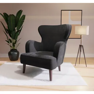 Home Affaire Ohrensessel SICILIA Polyester 88 x 88 x 64 cm schwarz