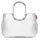 L Shopper-tasche Silber 0,46 m
