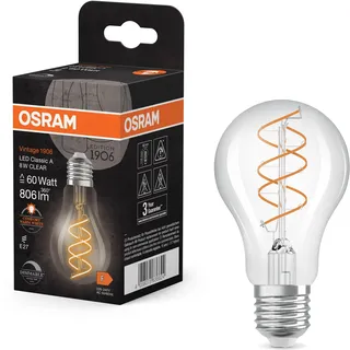 Osram LED-Lampe 8W E27 warmweiß 2200 K