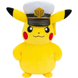 Jazwares Pokemon Captain Pikachu 20 cm Gelb