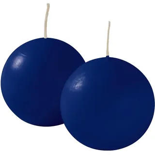 Cereria di Giorgio risthò Kerzen Kugel, Wachs, Blau, 4.5 x 4.5 x 4.5 cm, 12 Einheiten