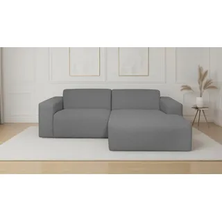 otto home »Koa, 228 cm, L-Form, Modulsofa in Cord, Chenille, Struktur, Webstoff« Designsofa, weicher Lounge-Sitzkomfort, Welleunterfederung, bodentief,