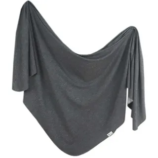Copper Pearl Slate Knit 116x116 Cm Knit Musselin - Grey - One size