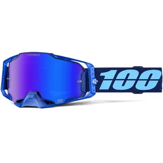 100% 100percent Armega Offroad-brille - Blue - Hiper Blue/Mirror