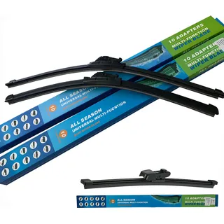 3x Scheibenwischer VORN + HINTEN für VW Golf VI 6 Limo ab 2008-2012 [19/24/11TC]