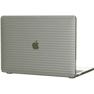 Tech21 EvoWave für MacBook Pro 13 Zoll (2020–2022) – Grün – Hartplastik-Hülle mit Rutschfest, Kratzfest, UV-beständig und Aufprallschutz für Alltagsgebrauch, Stürze und Kratzer