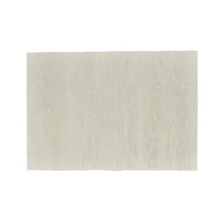 THEKO Maloronga Uni Wollteppich 90 x 160 cm Beige