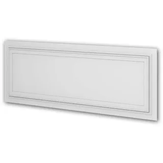 PROFHOME DECOR 3D Wandpaneel Akustikpaneel Weiß 0,75 m2 150 x 2 x 50 cm