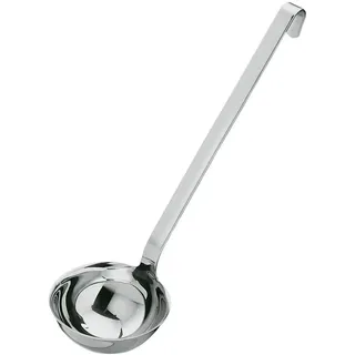 Rösle Schöpflöffel mit Hakengriff, Edelstahl 18/10, spülmaschinengeeignet,