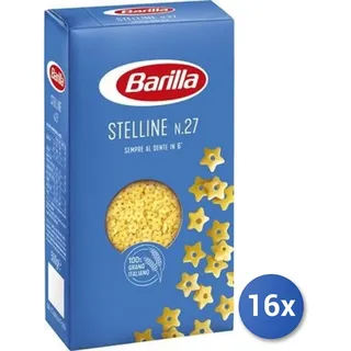 16x Multipack Barilla Semola 27 Stelline Gr500