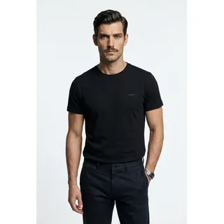 GANT CONTRAST LOGO schwarz L