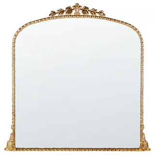 Beliani Wandspiegel 71 x 71 cm Gold