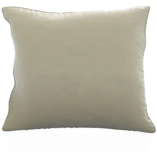 Intirilife Kissenbezug aus Samt 40x40 cm in Beige - Gr.: onesize