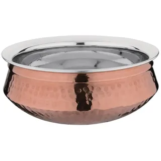Olympia Copper Handi Servierschale, Edelstahl, 660 ml, 150 mm