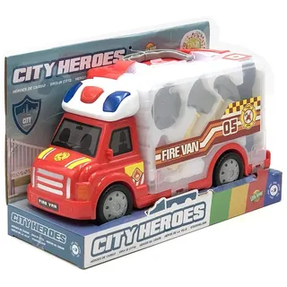 Tachan 766T00378 Feuerwehrauto mit Werkzeugset CPA