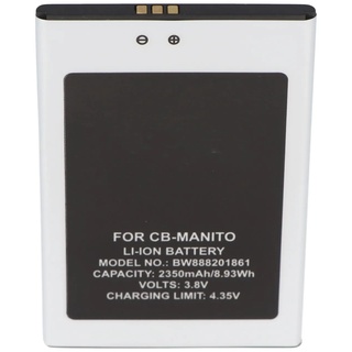 AccuCell Li-Ion-Akku 2350mAh 3.8V für Cubot Manito Handy, Smartphone, Telefon wie Cubot Manito