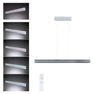 Paulmann Licht Raiko 2-flg. RGBW 60 cm rund silber