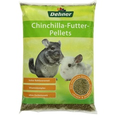 Dehner Lieblinge Nagerfutter, Chinchillafutter in Pelletform, für eine gesunde Verdauung, 5 kg
