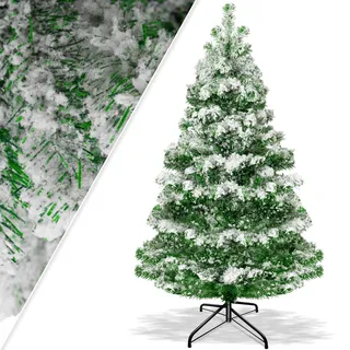 KESSER® Weihnachtsbaum künstlich Tannenbaum Edeltanne Spritzguss PE - Weiß