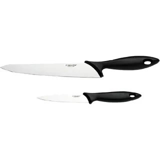 Fiskars Essential Messerset 21 cm-11 cm Schwarz