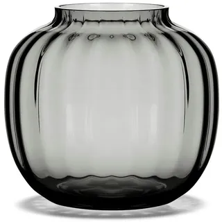 Holmegaard Primula Vase niedrig verdunkelt