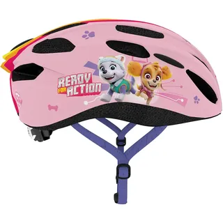 Paw Patrol Paw_Patrol Bike Helmet In-Mold Girl, Rosa