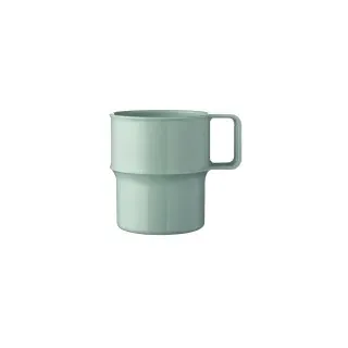 Mepal Henkelbecher Basic 314 Campinggeschirr, 280 ml, Robustes Freizeitgeschirr, der Designklassiker ist ideal fürs Camping, Farbe: retro green