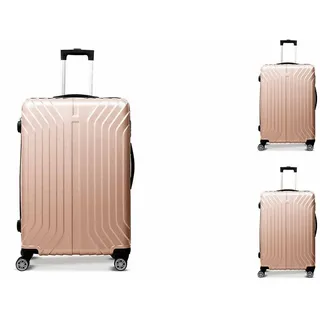 COFI vertical line Koffer-Set 3-tlg. rosa/roségold