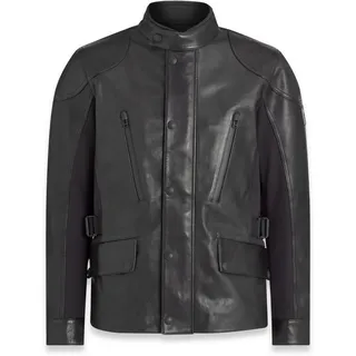 Belstaff Maelstrom Motorrad Lederjacke, schwarz, M